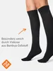 NUR DIE Damen Kniestrümpfe Bambus schwarz - Größe 35-38 Produktbild-Vorschau 6