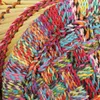 vidaXL Hocker mit Chindi-Details 2 Stk. Mehrfarbig Bambus Produktbild-Vorschau 7