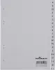 DURABLE Divisorio A5 in PP 20 tasti con cavalierini Anteprima dell’immagine prodotto 1