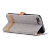 Tasche für Apple iPhone 8 Plus Jeans Cover Handy Schutz Produktbild-Vorschau 3