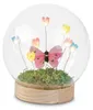 formano LED Deko Kugel Blumen Schmetterling Glaskugel mit Produktbild-Vorschau 1