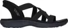 Skechers Slip-Ins: Reggae Slim  Sandalen Plat - Zwart - Voir les images du produit 13