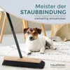 Hausfelder Zimmerbesen mit Stiel, staubbindender Besen aus Produktbild-Vorschau 2