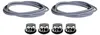 ersatzschnuersenkel on cloud grau mit clips
