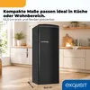 Exquisit Retro Kühlschrank 225 l | Energieklasse C | leise Produktbild-Vorschau 2