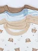TupTam babyromper met korte mouwen, effen kleuren, 5-delige Productafbeelding-voorbeeld 12