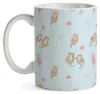 Mr. & Mrs. Panda Tasse Otter Hände halten - Blau - Produktbild-Vorschau 4