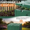 GARANTIA ECO-KING compostiera 600 litri verde Anteprima dell’immagine prodotto 5