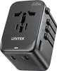 Chargeur secteur - Adaptateur de voyage universel Unitek 65 Voir les images du produit 1