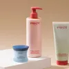 Three Payot skincare products are arranged on a white surface against a light beige background. Produktbild-Vorschau