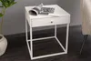 riess-ambiente Industrial Beistelltisch SLIM LINE 50cm weiß Produktbild-Vorschau 6