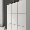 doporro Meuble à Chaussures Blanc Mat 45x120cm Rangement Voir les images du produit 5