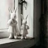 Osterdekoration Hase Ester - weiß Produktbild-Vorschau 4