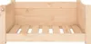 vidaXL Pelech pre psa 65,5 x 50,5 x 28 cm z masívneho Náhľad obrázku produktu 5