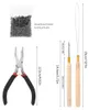 4in1 Set Microrings Hair Extension Haarverlängerungen Produktbild-Vorschau 2
