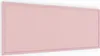 Bacheca in sughero rosa 100x40 cm cornice in legno ROSA Anteprima dell’immagine prodotto 1