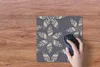 MuchoWow® Mauspad Mousepad Blumen - Stern - Schnee - Winter Produktbild-Vorschau 4