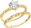 Zeeme Silber Ring 925/- Sterling Silber gelb 060 (19,1) Produktbild-Vorschau 1