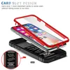 A disassembled phone case with a phone inside, highlighting its card slot feature. Produktbild-Vorschau