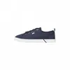 Tommy Hilfiger Vulc Canvas Leinenschuh Blau Produktbild-Vorschau 1
