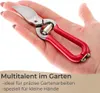 Gartenschere 14 cm, Bypass-Schere aus Edelstahl, Produktbild-Vorschau 2