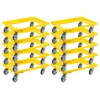 SparSet 10x Transportroller für Euroboxen 60x40cm mit Produktbild-Vorschau 5