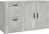 vidaXL Příborník betonový šedý 100x33x59,5 cm odvozený Náhled obrázku produktu 2