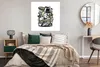MuchoWow® Poster Vintage - Totenkopf - Hut 100x100 cm - Produktbild-Vorschau 4