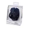 A black Mad Catz R.A.T. 4+ optical gaming mouse is displayed inside its retail packaging against a white background. Podgląd zdjęcia produktu