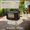Steinborg mini piekarnik 15L | 1300 Watt | oświetlenie Podgląd zdjęcia produktu 10