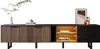 TV-Schrank, TV Board, verstellbarer LED-Beleuchtung, zwei Produktbild-Vorschau 1
