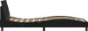 vidaXL Bettgestell mit Kopfteil "Dover" Schwarz 90x190 cm Produktbild-Vorschau 5