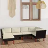 vidaXL Set da salotto da giardino 4 pezzi con cuscini in Anteprima dell’immagine prodotto 10