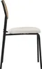 A side view of a single chair. Náhled obrázku produktu