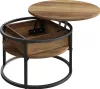 Stolik kawowy Vicco Marlo Drewno 57 x 57 cm, Model 55945 Podgląd zdjęcia produktu 2