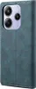 A teal leather flip case for a smartphone is shown. Náhled obrázku produktu
