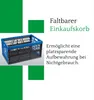 Novaliv Klappbox 45l Blau 4er Set - Faltbare Korbbox mit Produktbild-Vorschau 3