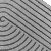 Wohnzimmer Teppich mit Linienmuster in grau Größe - 160 x Produktbild-Vorschau 3