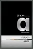 nielsen Aluminium Bilderrahmen Alpha, 20x30 cm, Platin Produktbild-Vorschau 2