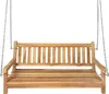 SAM® Hollywoodschaukel Gartenschaukel Teak-Holz 120 cm Produktbild-Vorschau 5