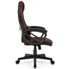 SENSE7 Gaming stoel, stof, zwart-rood - Ergonomische Productafbeelding-voorbeeld 12