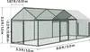 VEVOR kurník pro slepice, 1x3x1 m, klec pro slepice s Náhled obrázku produktu 8