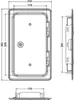 UPMANN Kamintür K14/4 sv 15x30 DRUCK - 10127 Produktbild-Vorschau 3