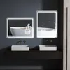 Specchio da bagno a LED kleankin, 80 x 60 cm, con Anteprima dell’immagine prodotto 2