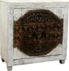 Orientalny kredens Aswa 90cm Shabby White | Orientalna Podgląd zdjęcia produktu 3