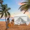 XMTECH Pawilon ogrodowy Namiot ogrodowy 3x6m Wodoodporny Podgląd zdjęcia produktu 11