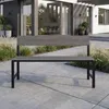 di volio Gartenbank ITRI - Grau, Sitzbank in Holzoptik, Produktbild-Vorschau 7
