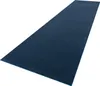 A long, dark blue runner rug is shown from a diagonal angle against a white background. Produktbild-Vorschau
