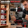 AJIEQAQ Accuboormachine 21V Set, 3-in-1 Productafbeelding-voorbeeld 8