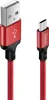 Hoco High Speed X14 - 1 meter Micro-USB oplaadkabel, nylon Productafbeelding-voorbeeld 2